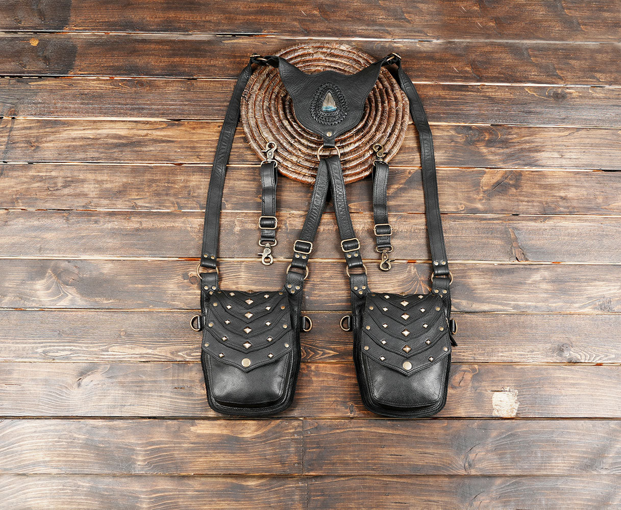 Genuine Leather Double Holster