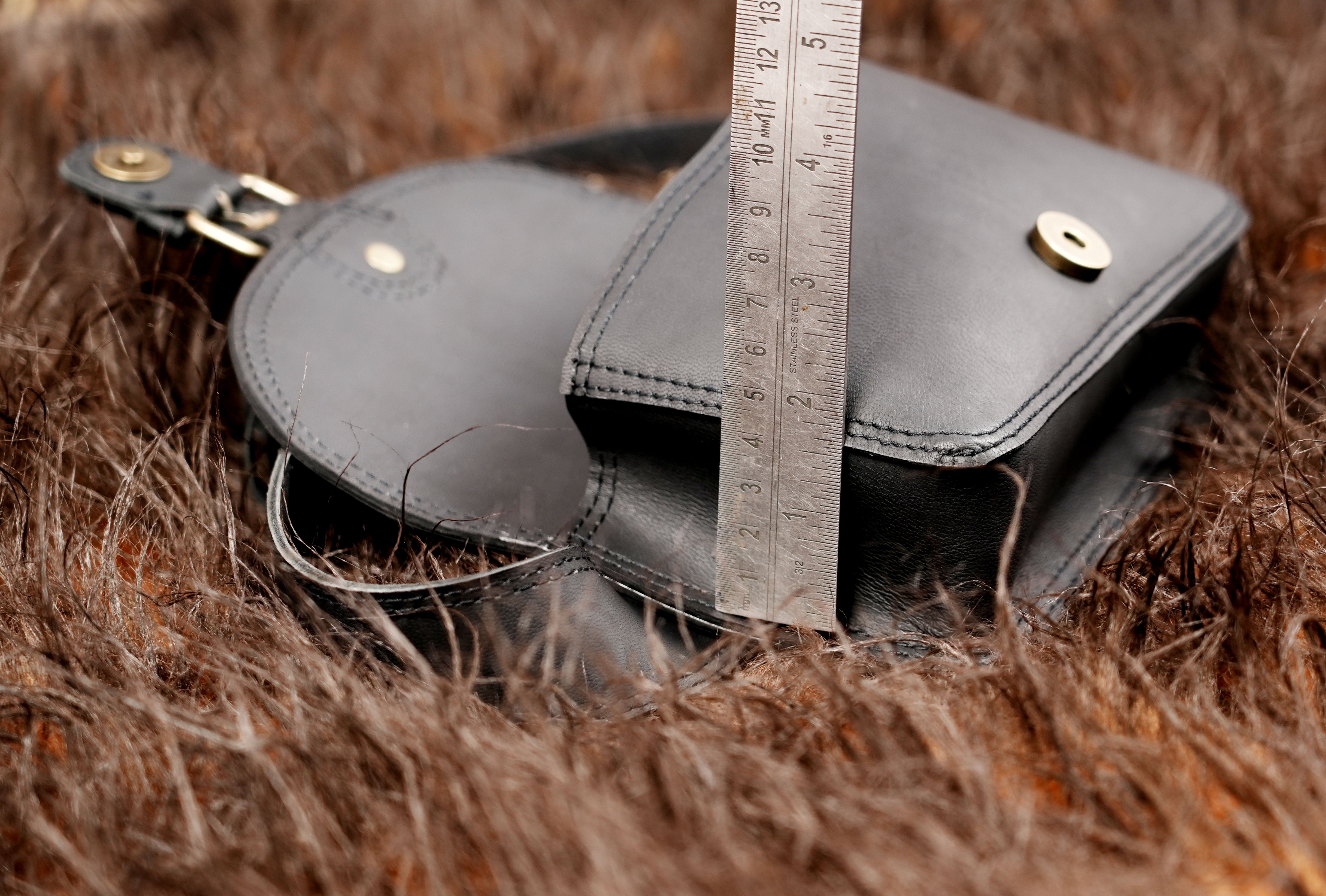 Leather Festival Waist Bag