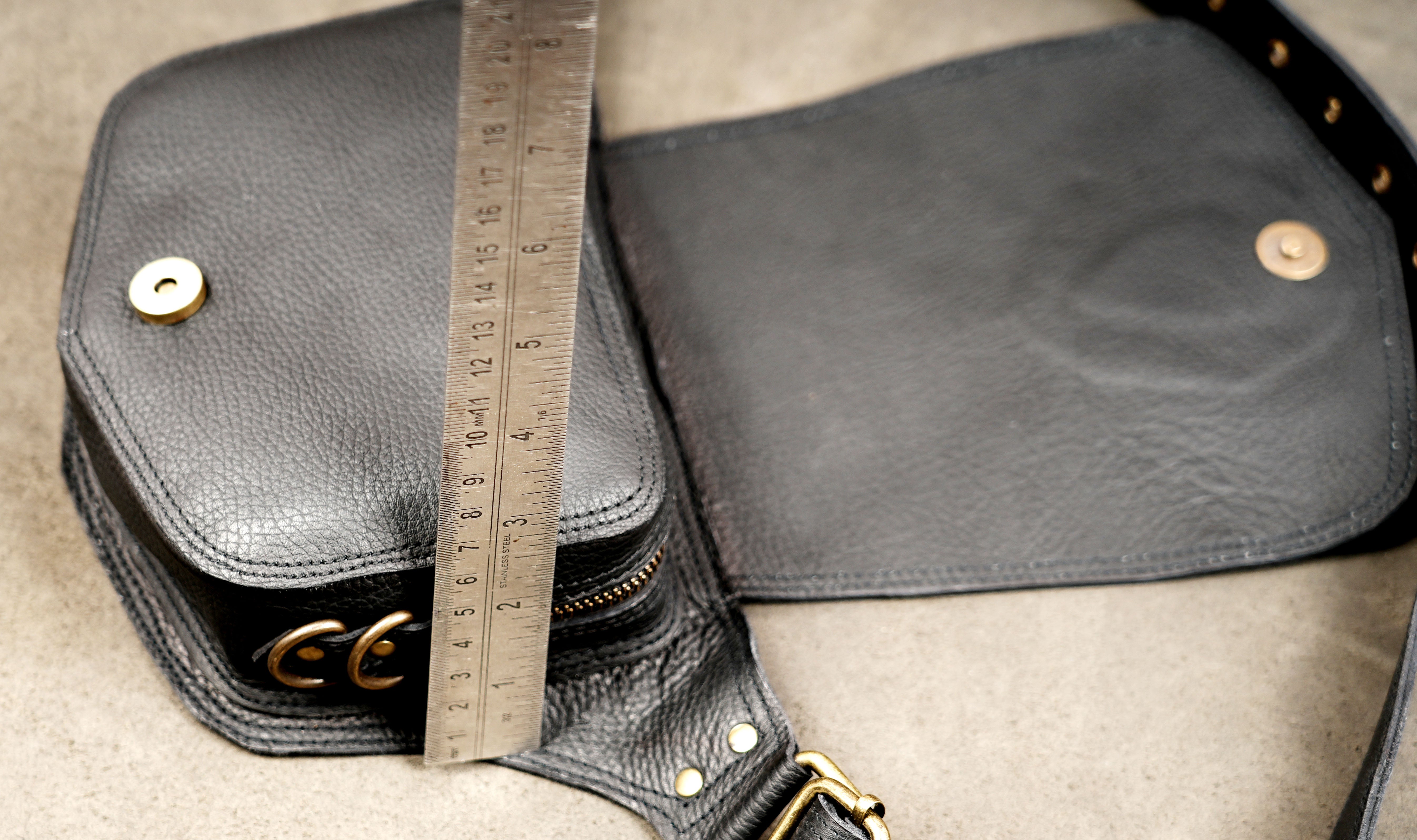 Bohemian Leather Waist Bag for Festivals and Travel
