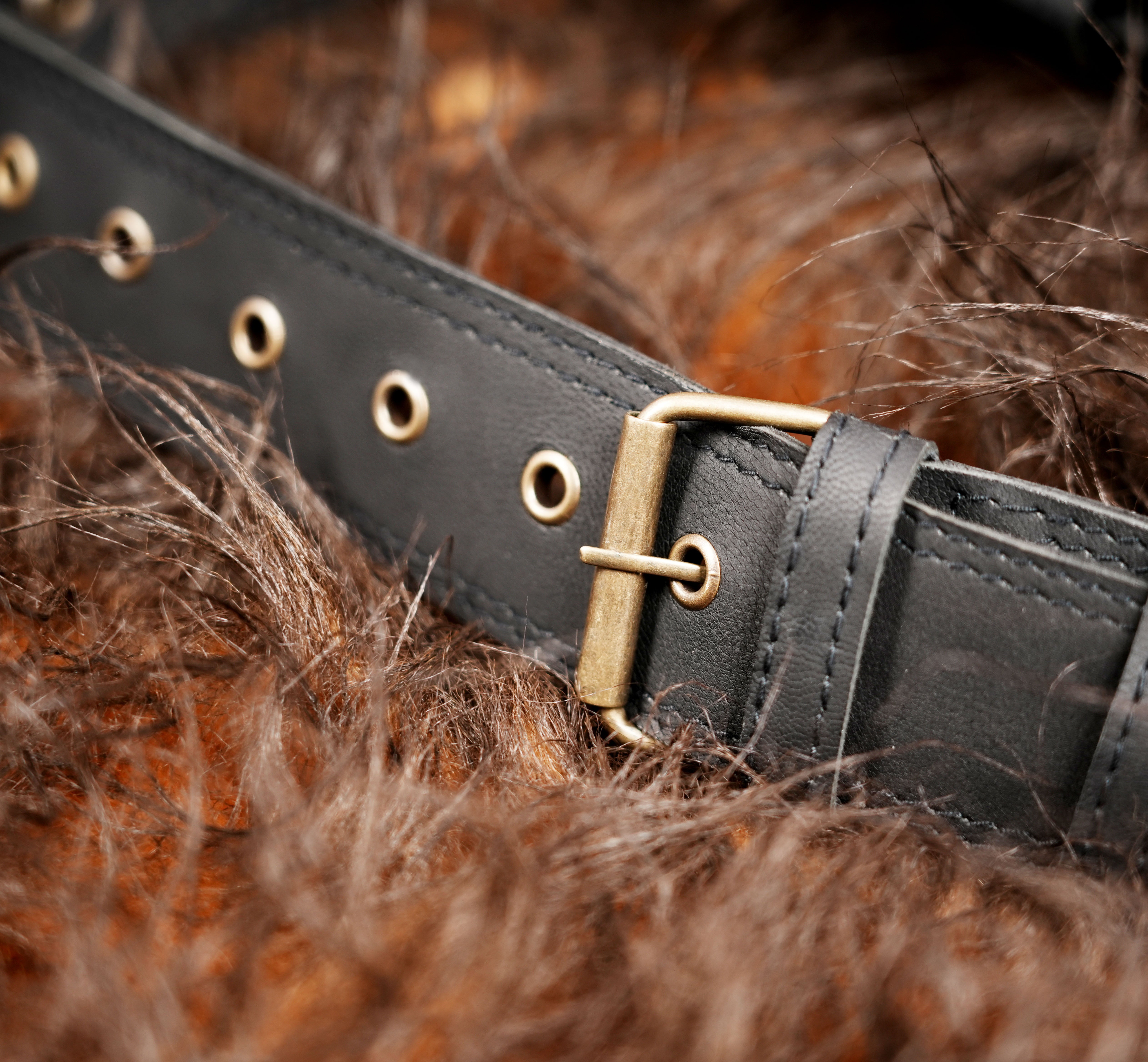 Artisan crafted black leather belt bag for daily use
