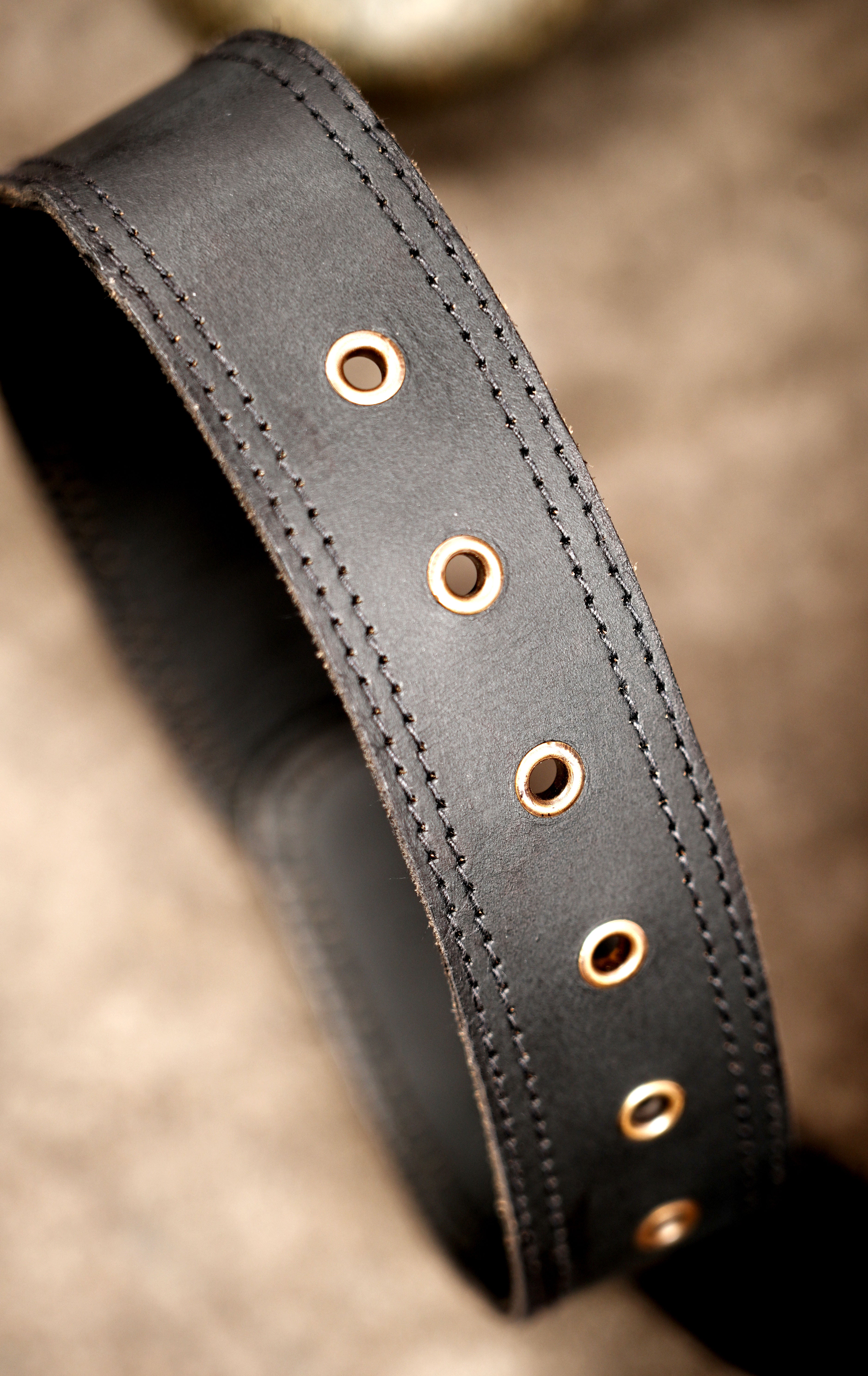 Leather waist bag with front pocket