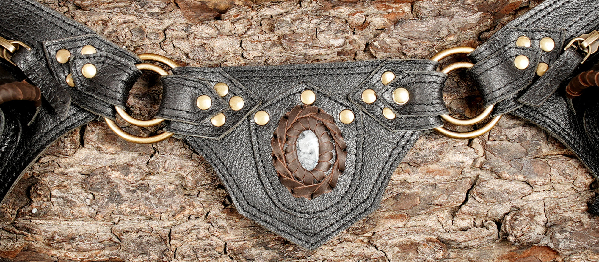 Double pouch waist belt (LT-AB-WB-6083)