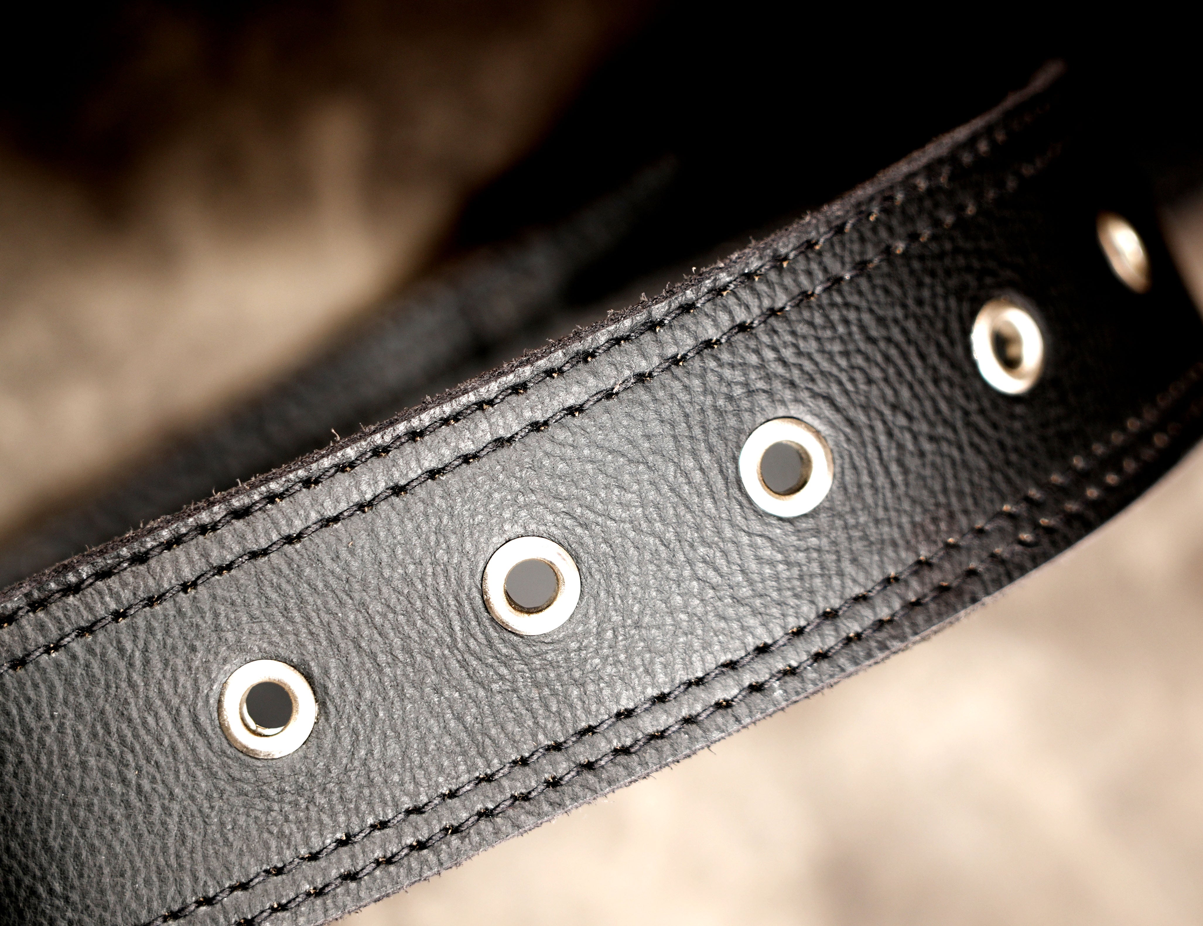 Festival ready leather pouch, fringe detail close up