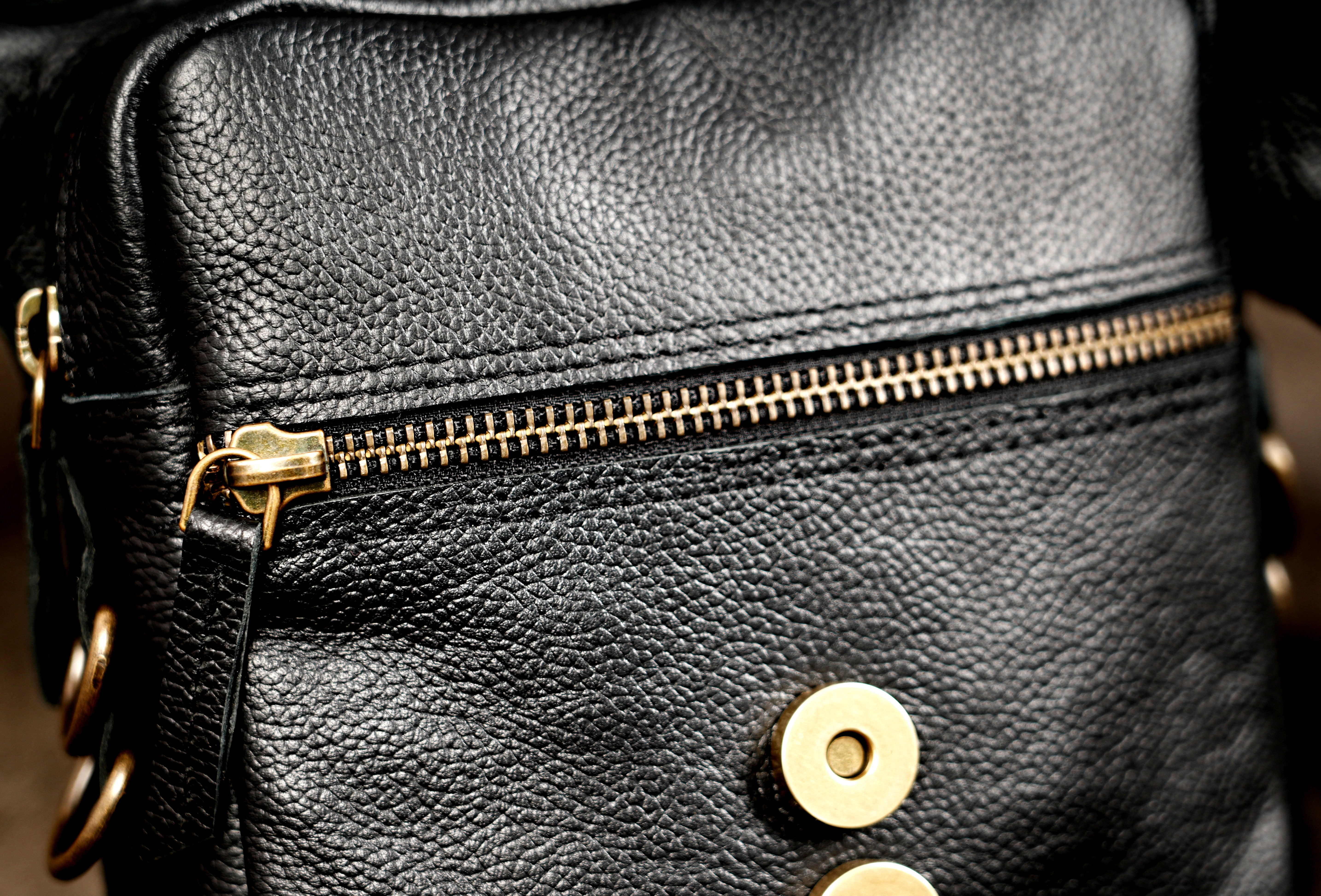 Handmade leather thigh pouch for festivals and outdoor adventures