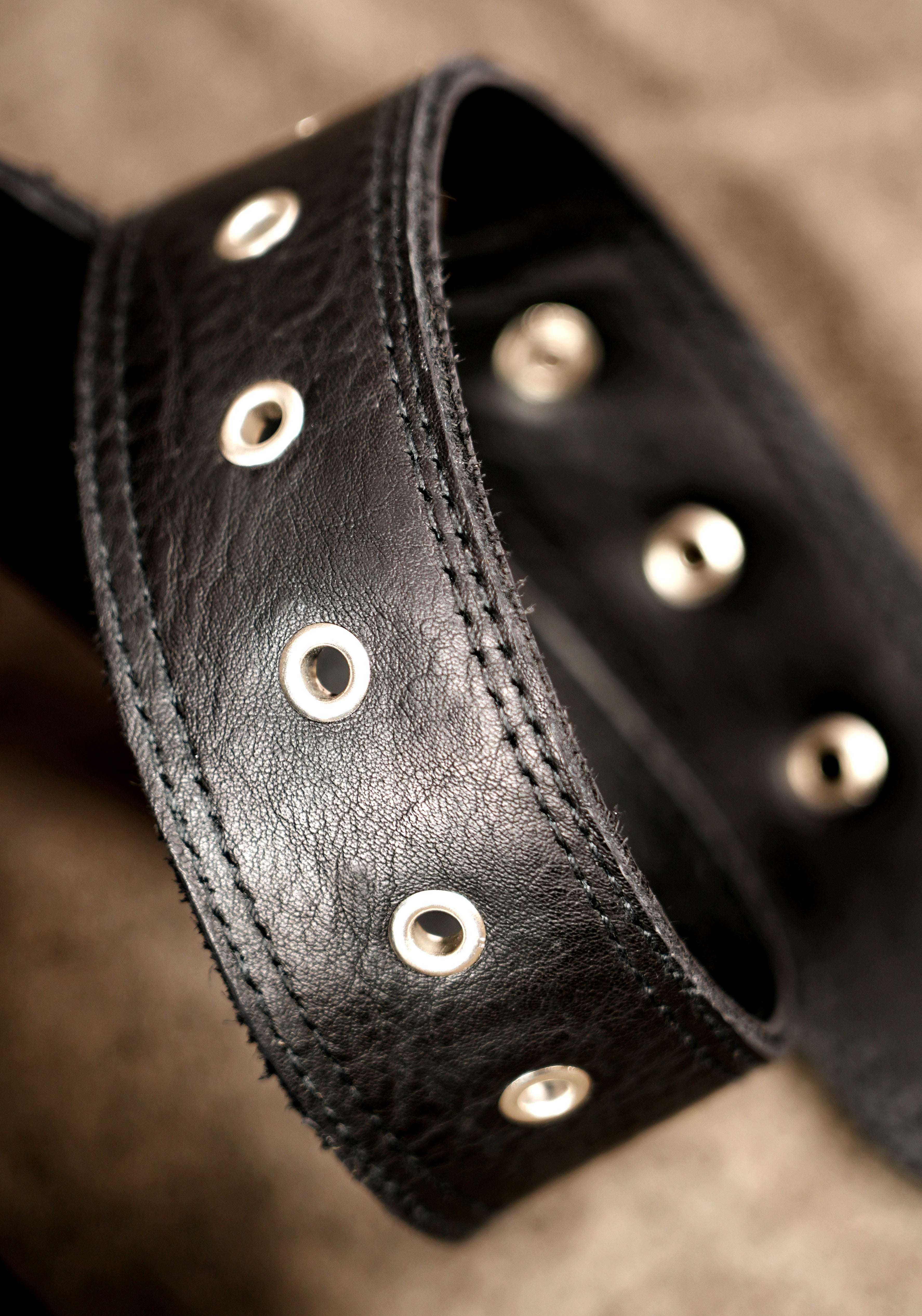 Leather phone holster with adjustable long strap