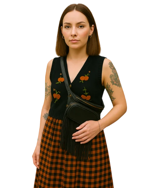 Leather Shoulder Bag