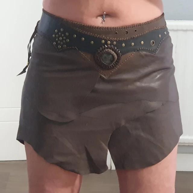 LEATHER HANDMADE SKIRTS