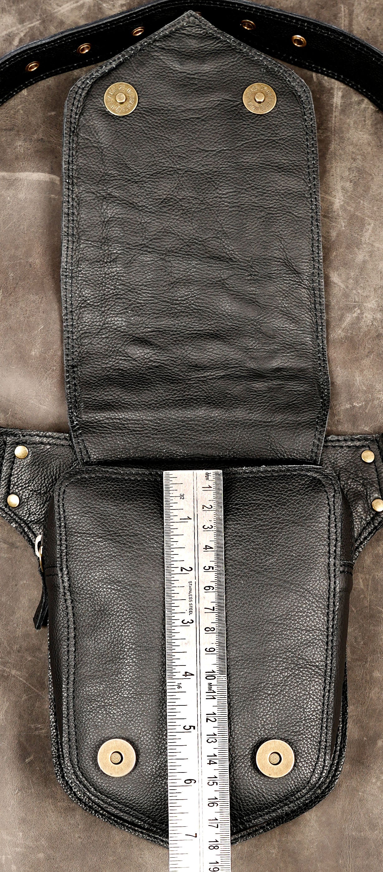 Renaissance festival leather accessory belt