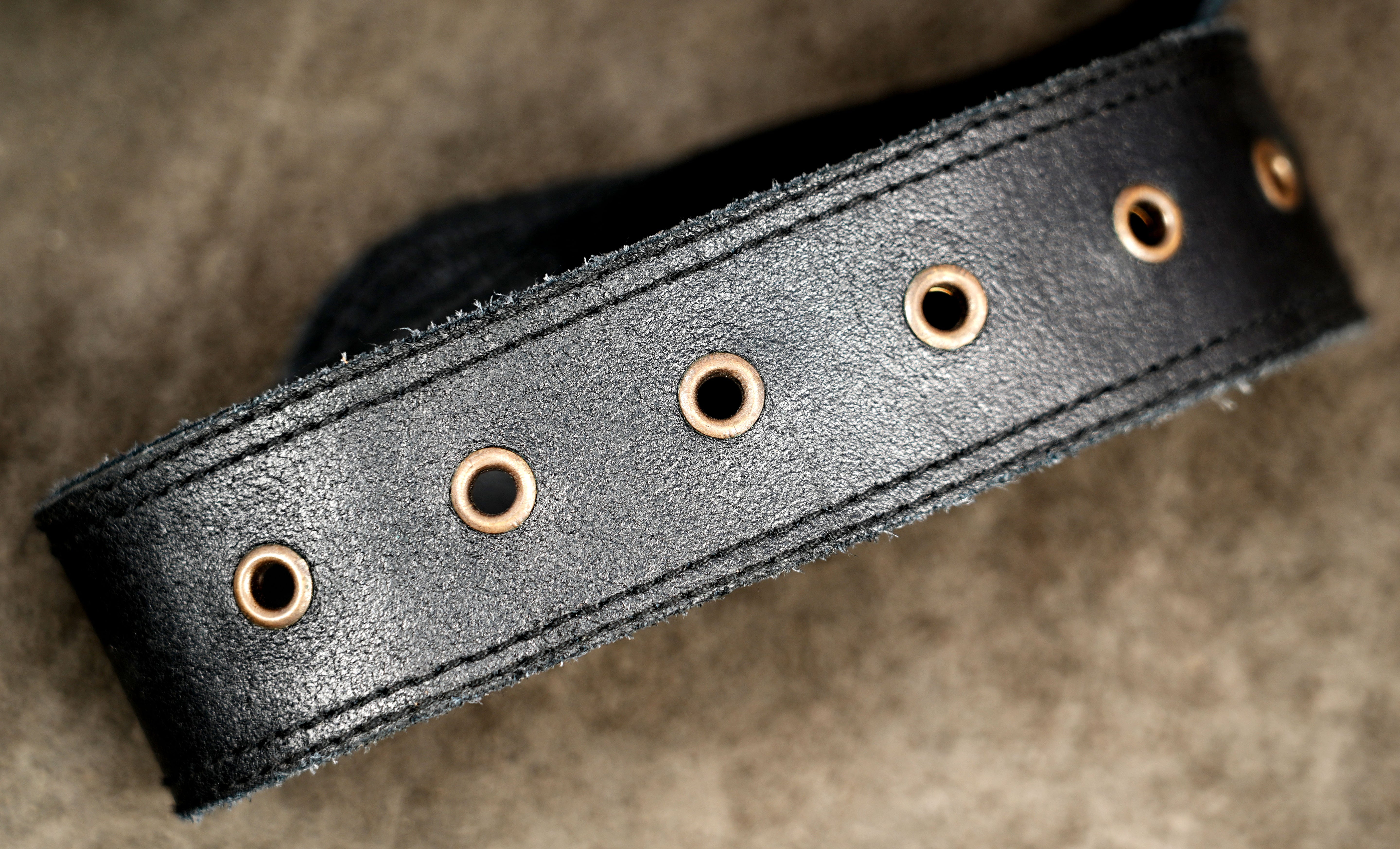 Handcrafted festival belt bag with tooled diamond pattern