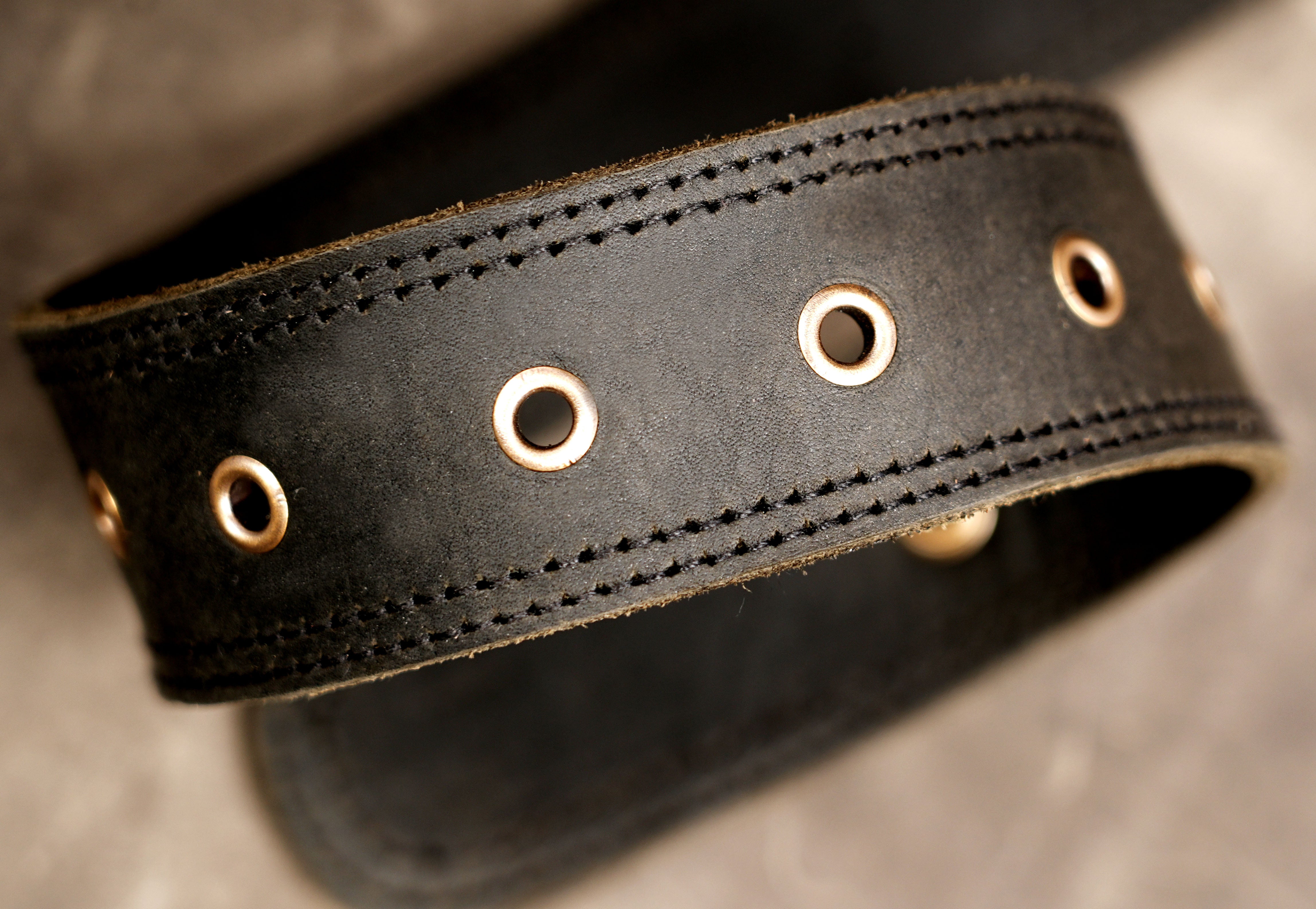 Artisan leather utility hip belt for travel and festivals