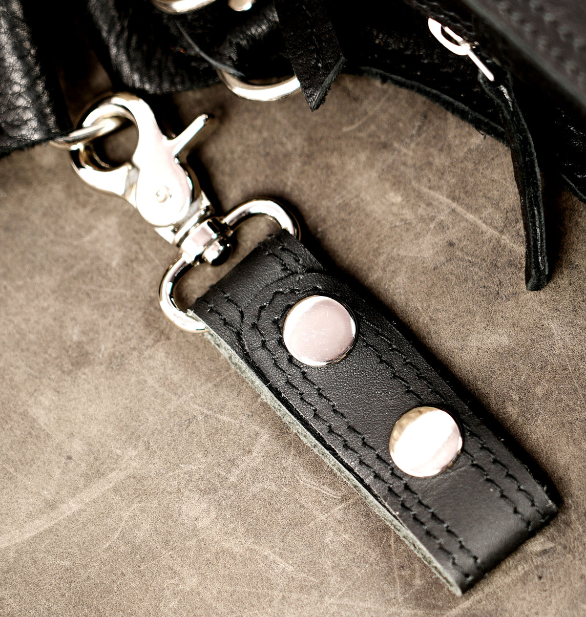 Artisan leather belt pouch for festivals and outdoor travel
