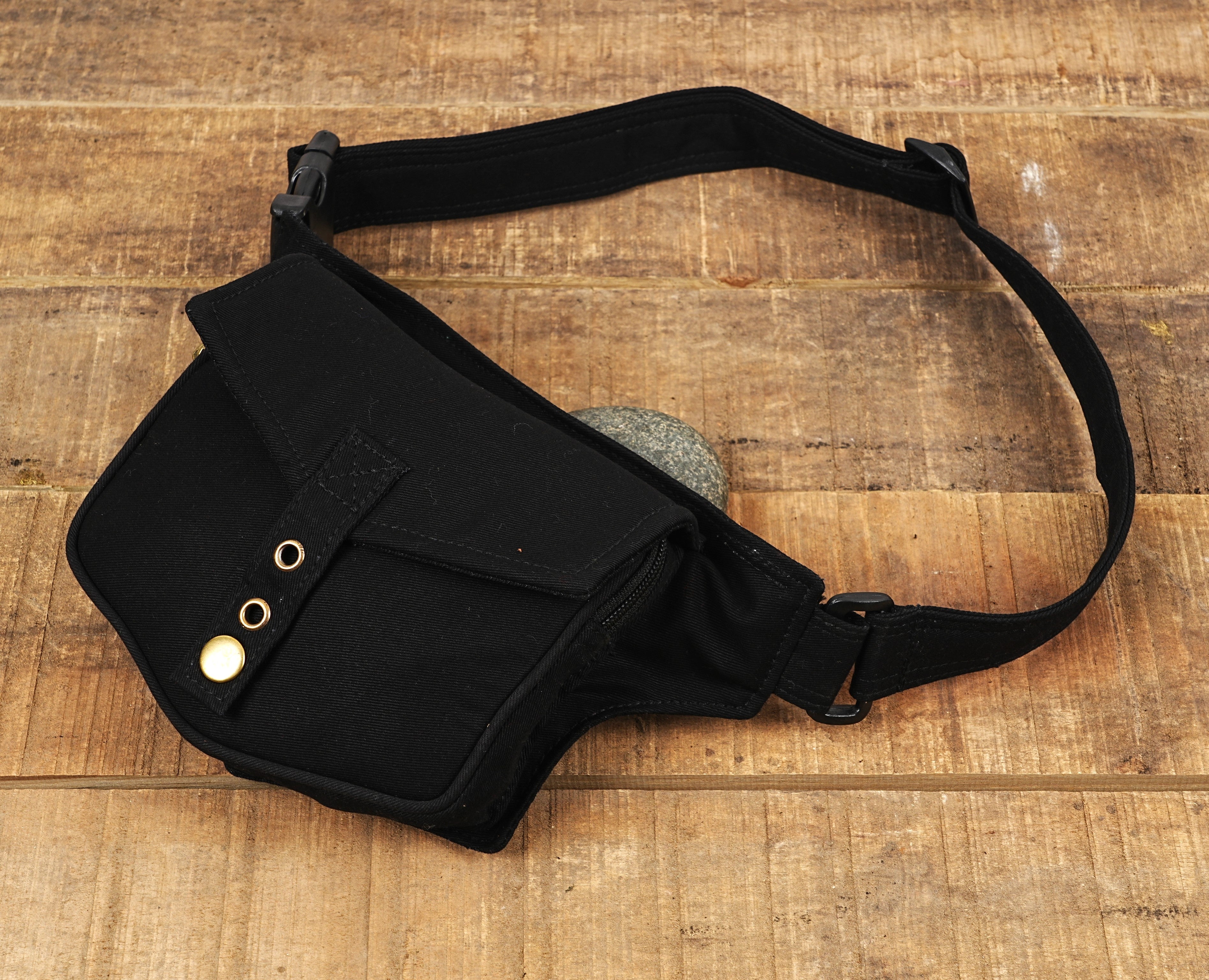 COTTON WAIST PACK BAG || FOR MEN AND WOMEN || MONEY BELT POUCH || TRAVELLING BELT POUCH ||