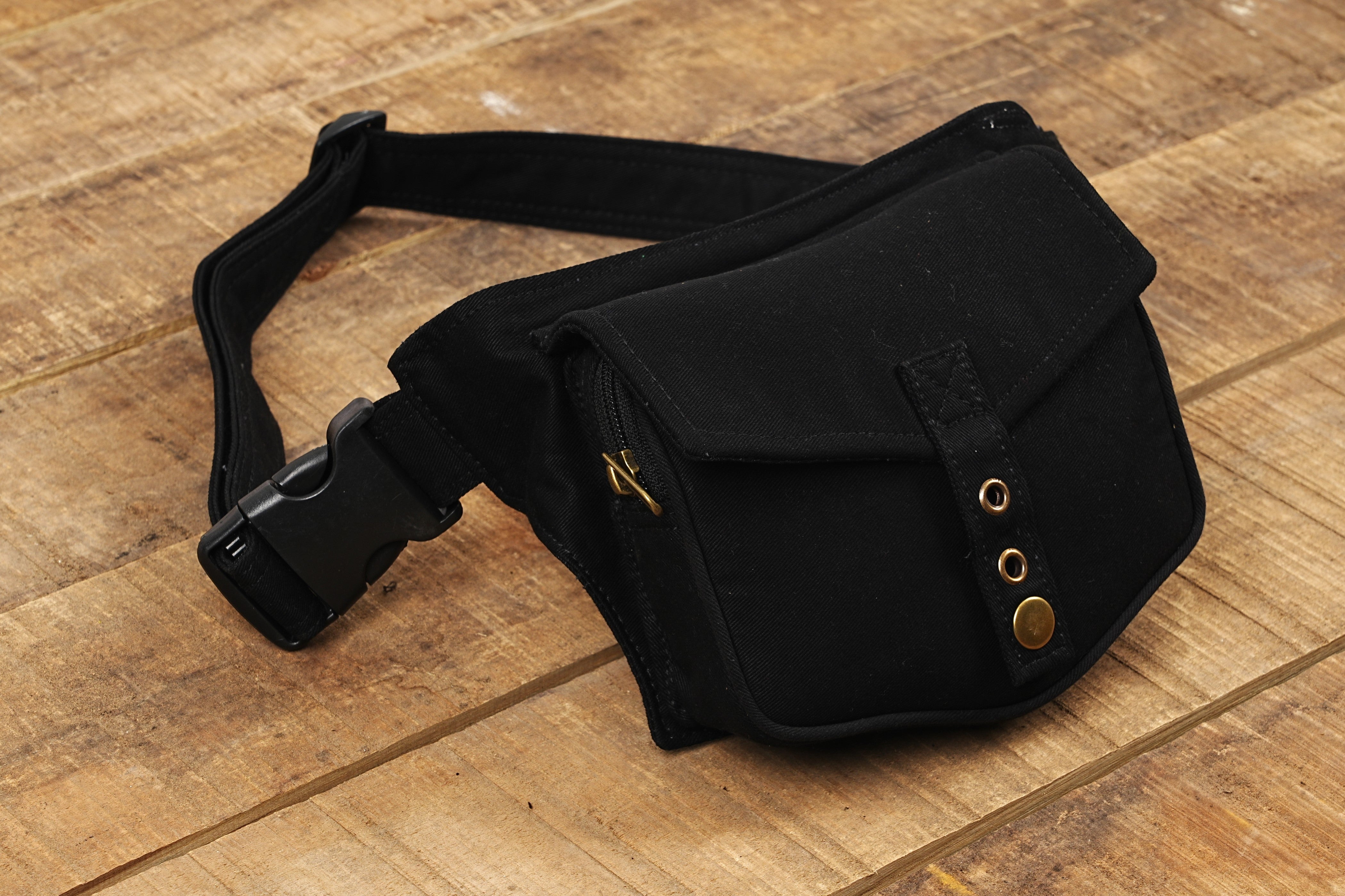 COTTON WAIST PACK BAG || MONEY BELT POUCH || TRAVELLING BELT POUCH ||