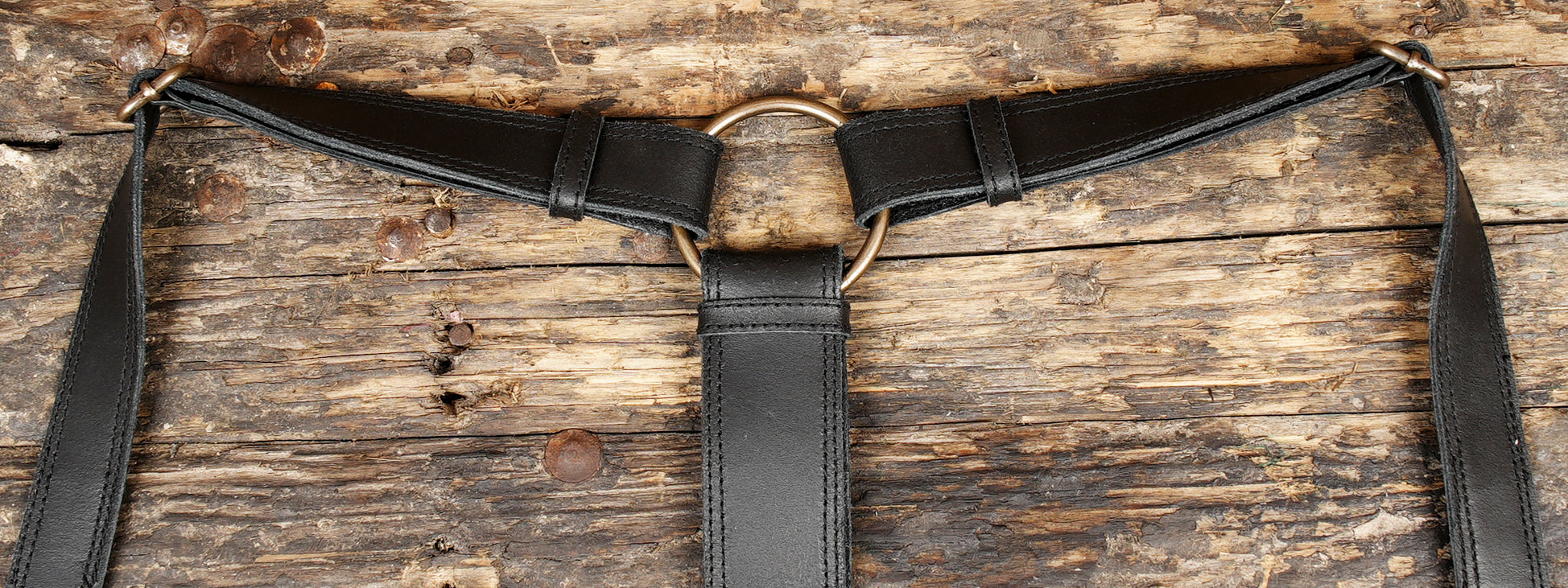 Steampunk Leather Utility Holster Bag | Dual Pocket Harness Belt | Adjustable Crossbody Festival & Travel Pouch for Men & Women