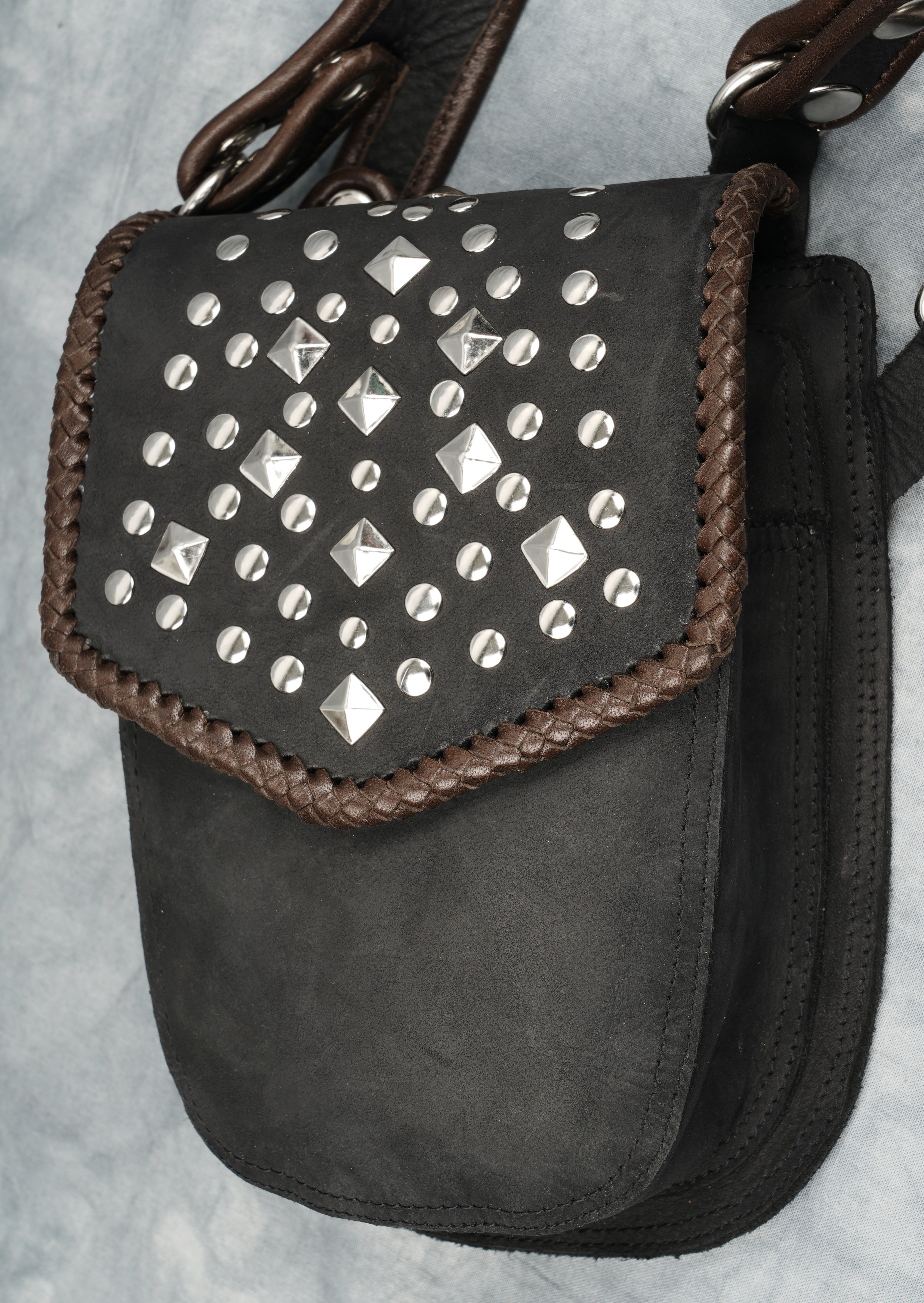 Leather Festival Holster || Leather Holster || Personalized for Men/Women Black || Gift For Him || Gift For Her