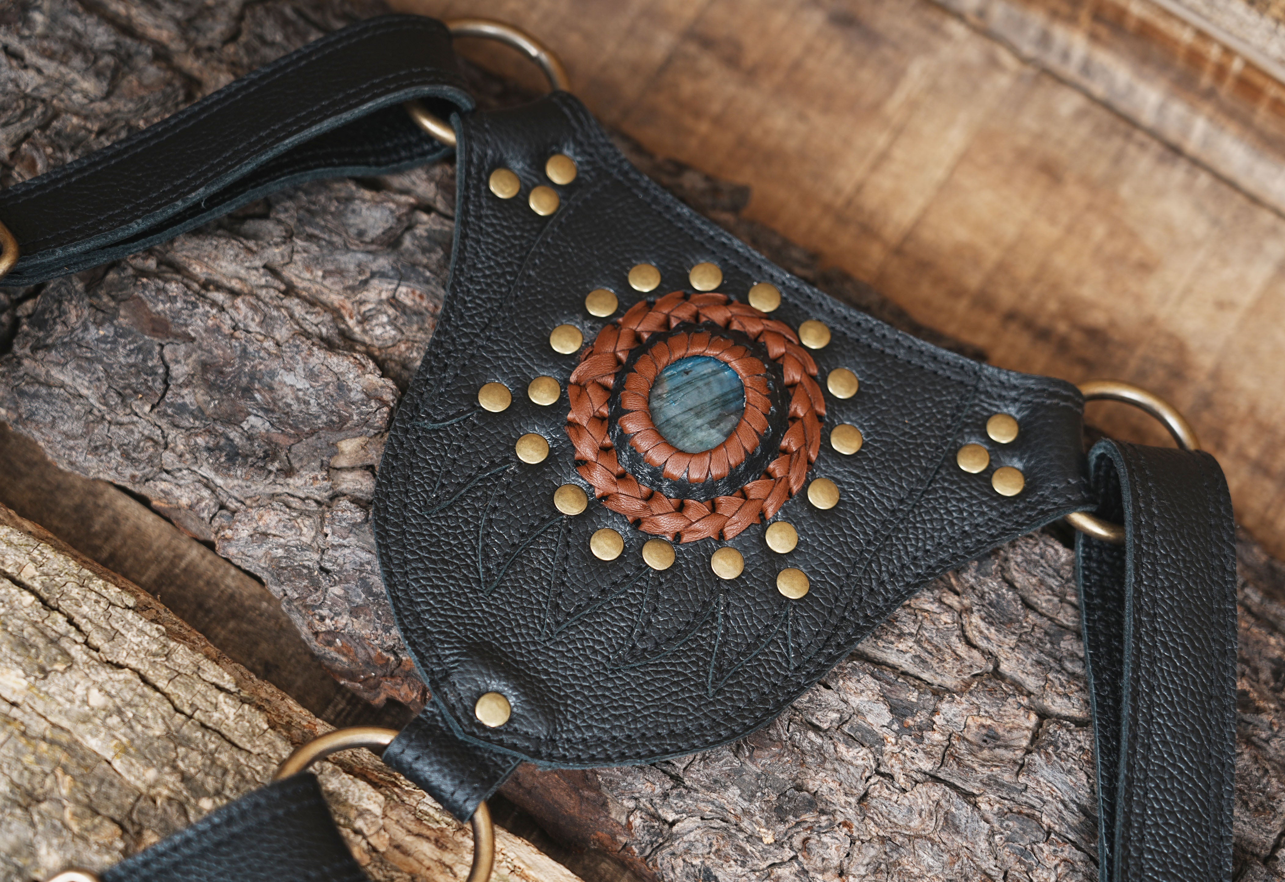 LEATHER HOLSTER|| GEMS STONE || GENUINE LEATHER HOLSTER ||