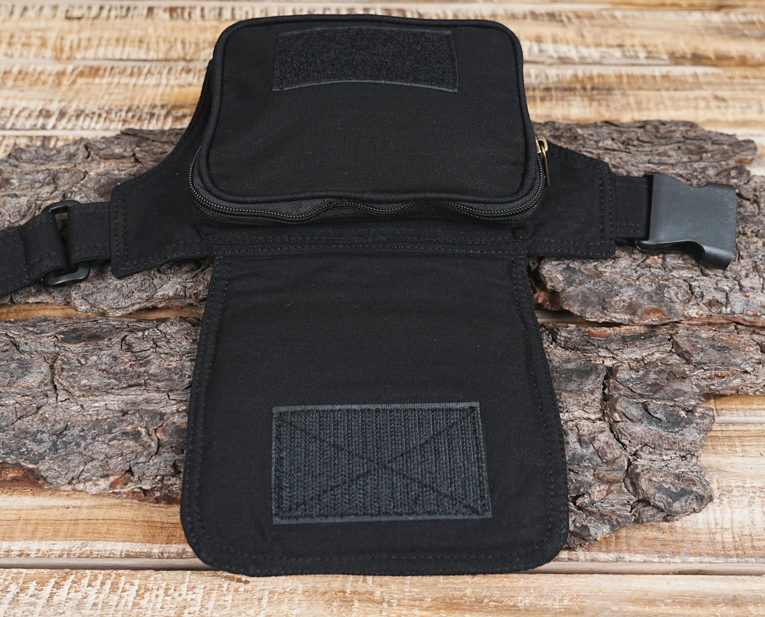 Cotton Organizer Waist Belt with Storage Pockets 50% Off worldwide free shipping