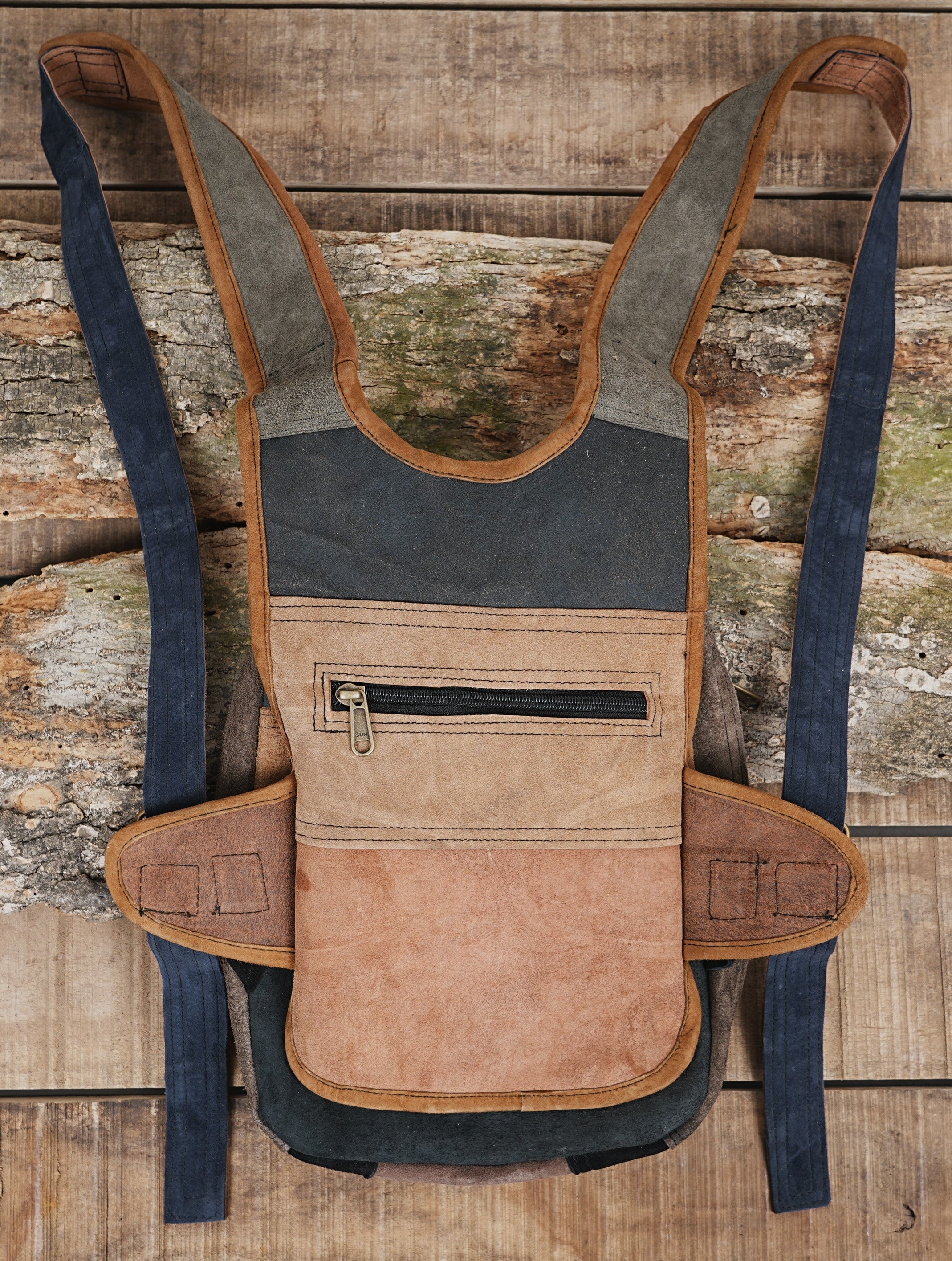 Versatile Leather Ninja Bag: Ideal for Travel, Office, and Everyday Use