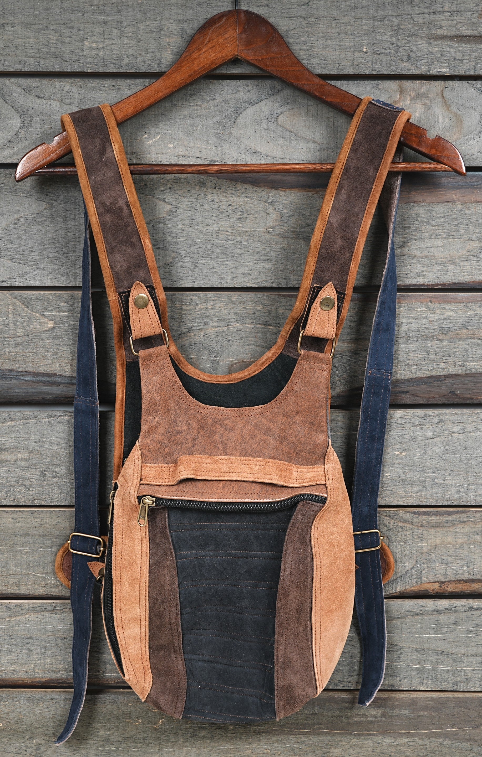 Designer Leather Ninja Bag: Travel, Office, College & School Style