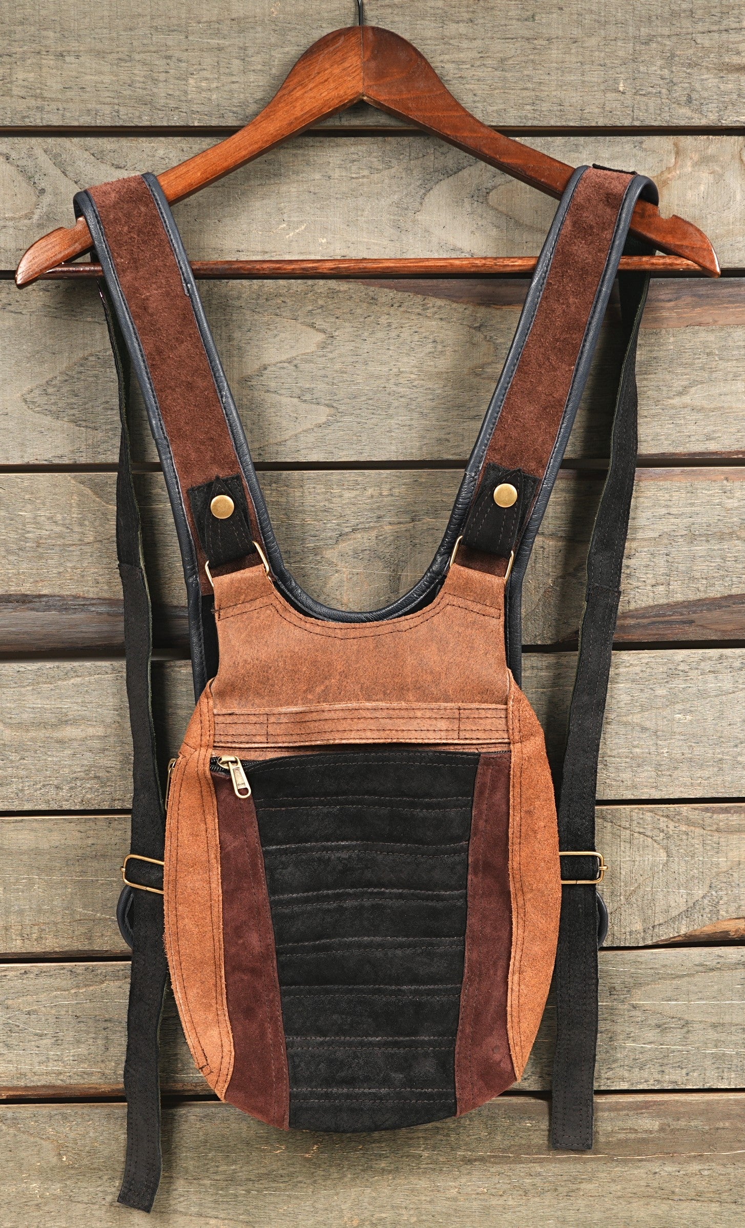 Designer Leather Ninja Bag: Travel, Office, College & School Style