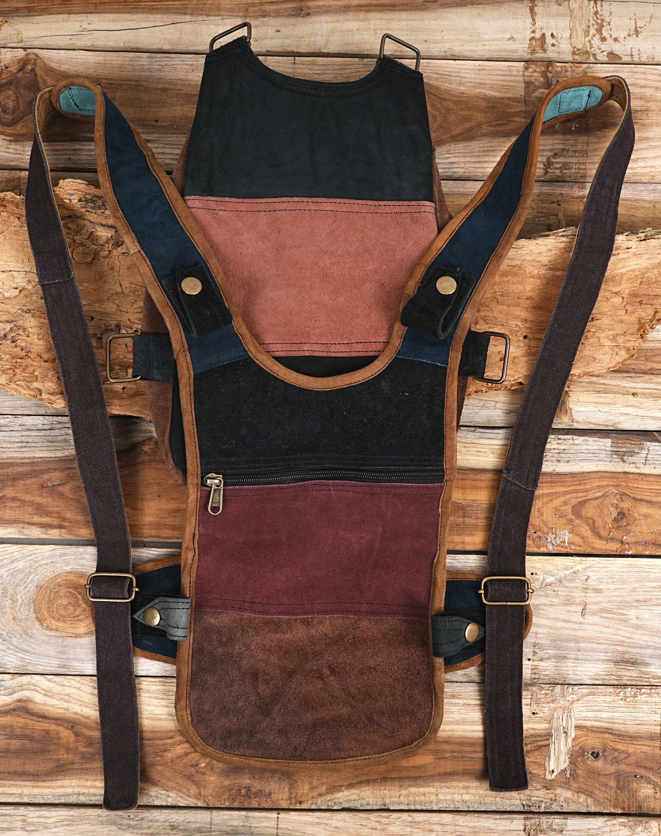 Versatile Leather Ninja Bag: Ideal for Travel, Office, and Everyday Use