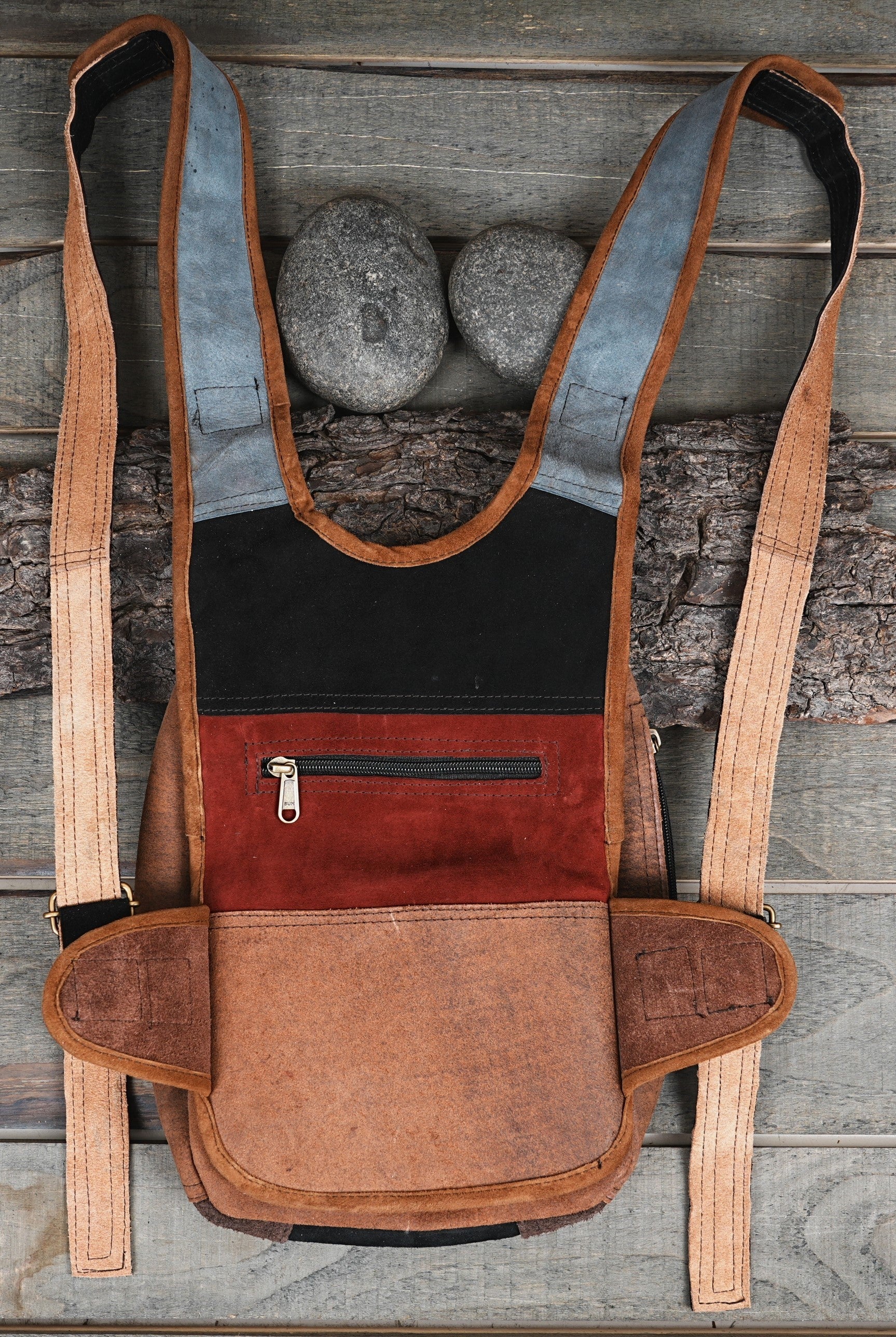 Compact Leather Ninja Bag: Travel, Office, College & School Essentials