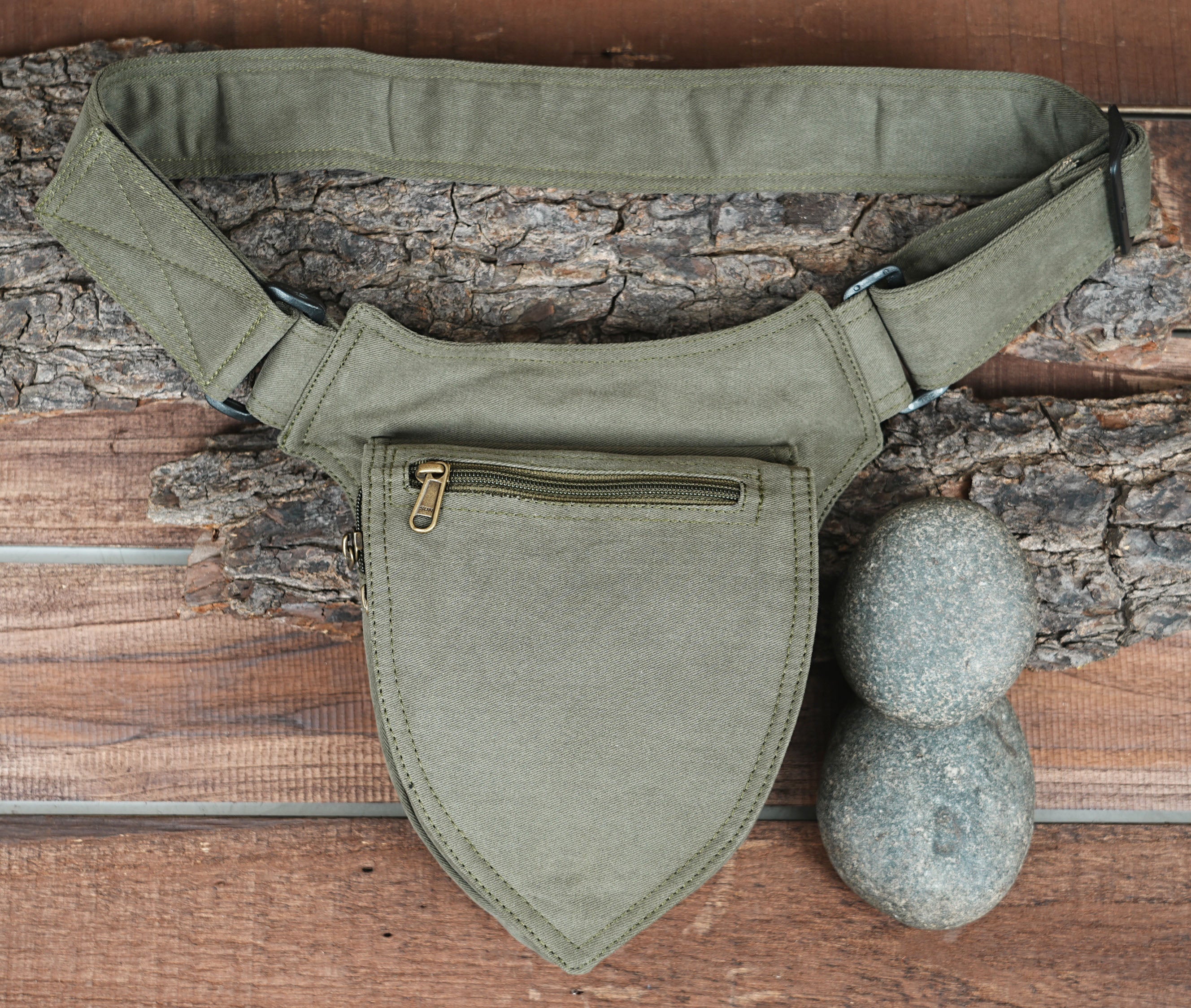 Cotton hip Bag || For Women & Men For Travelling || Eco-friendly waist bag || money belt ||