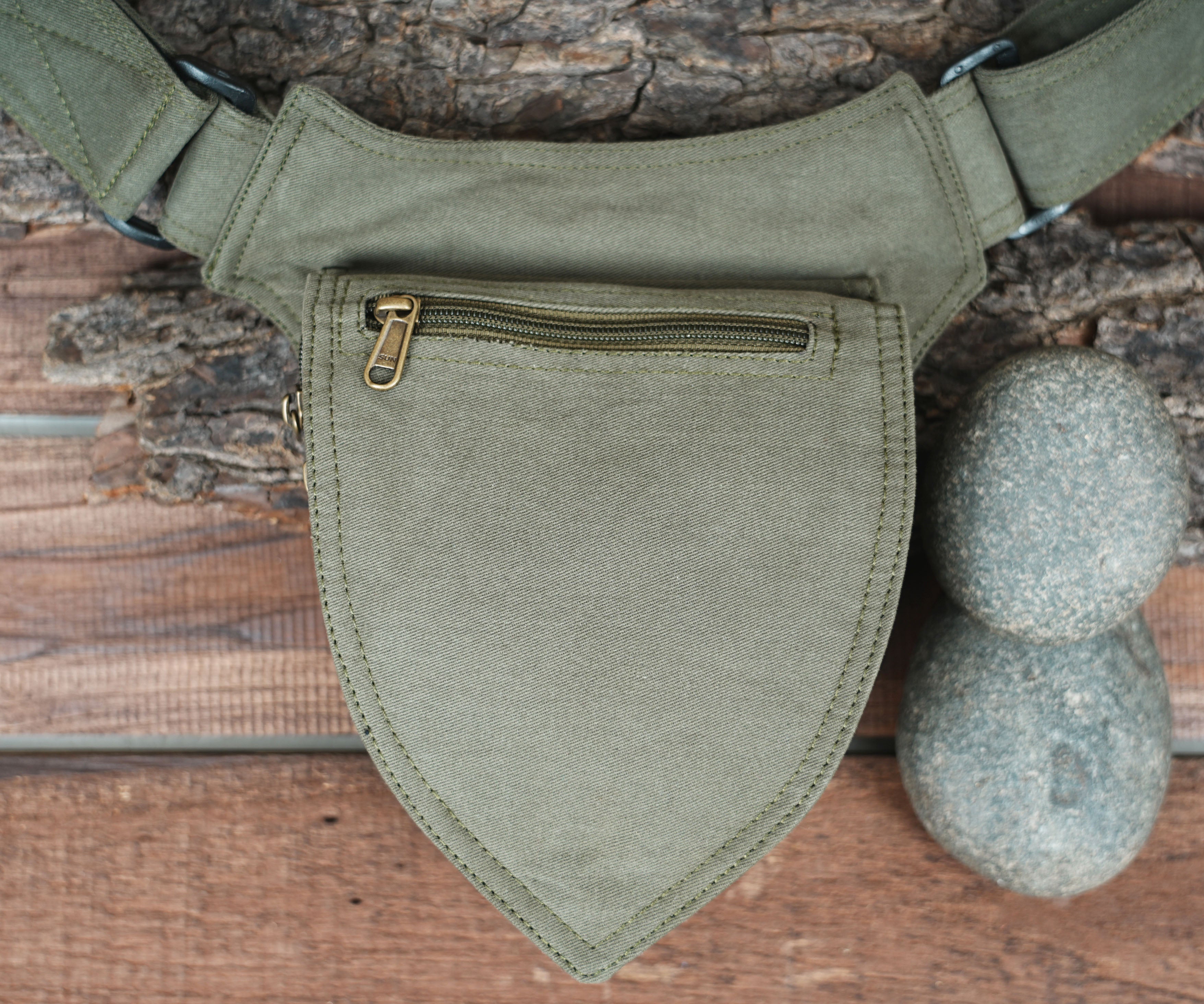 Cotton hip Bag || For Women & Men For Travelling || Eco-friendly waist bag || money belt ||