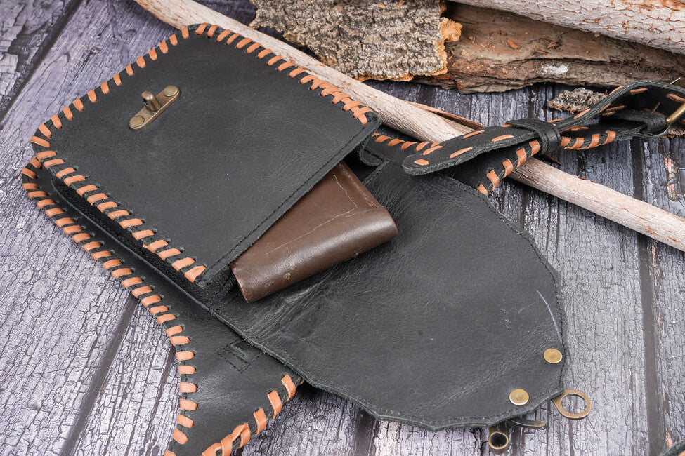 Handmade Leather Waist Bag