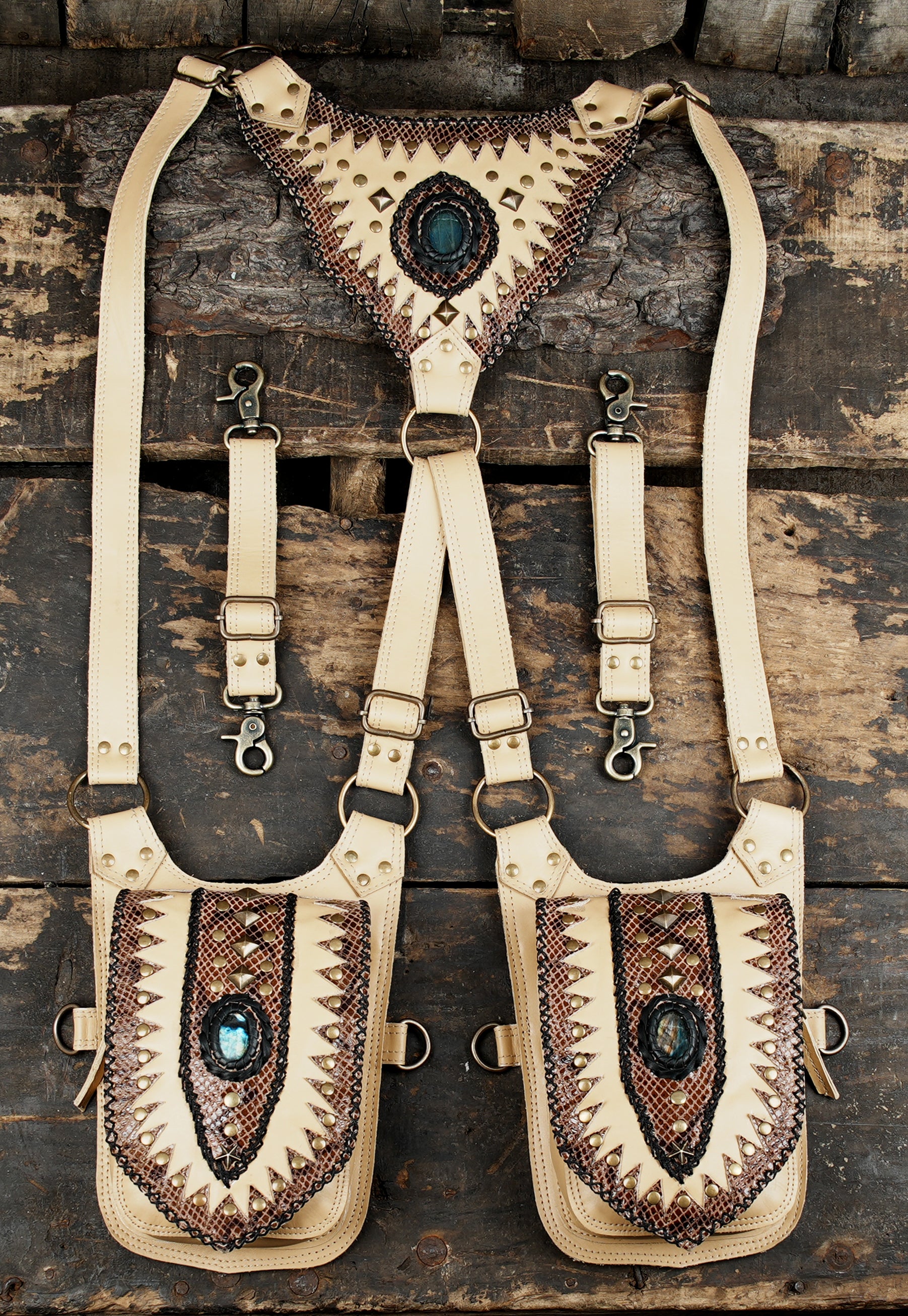 leather body holster bag