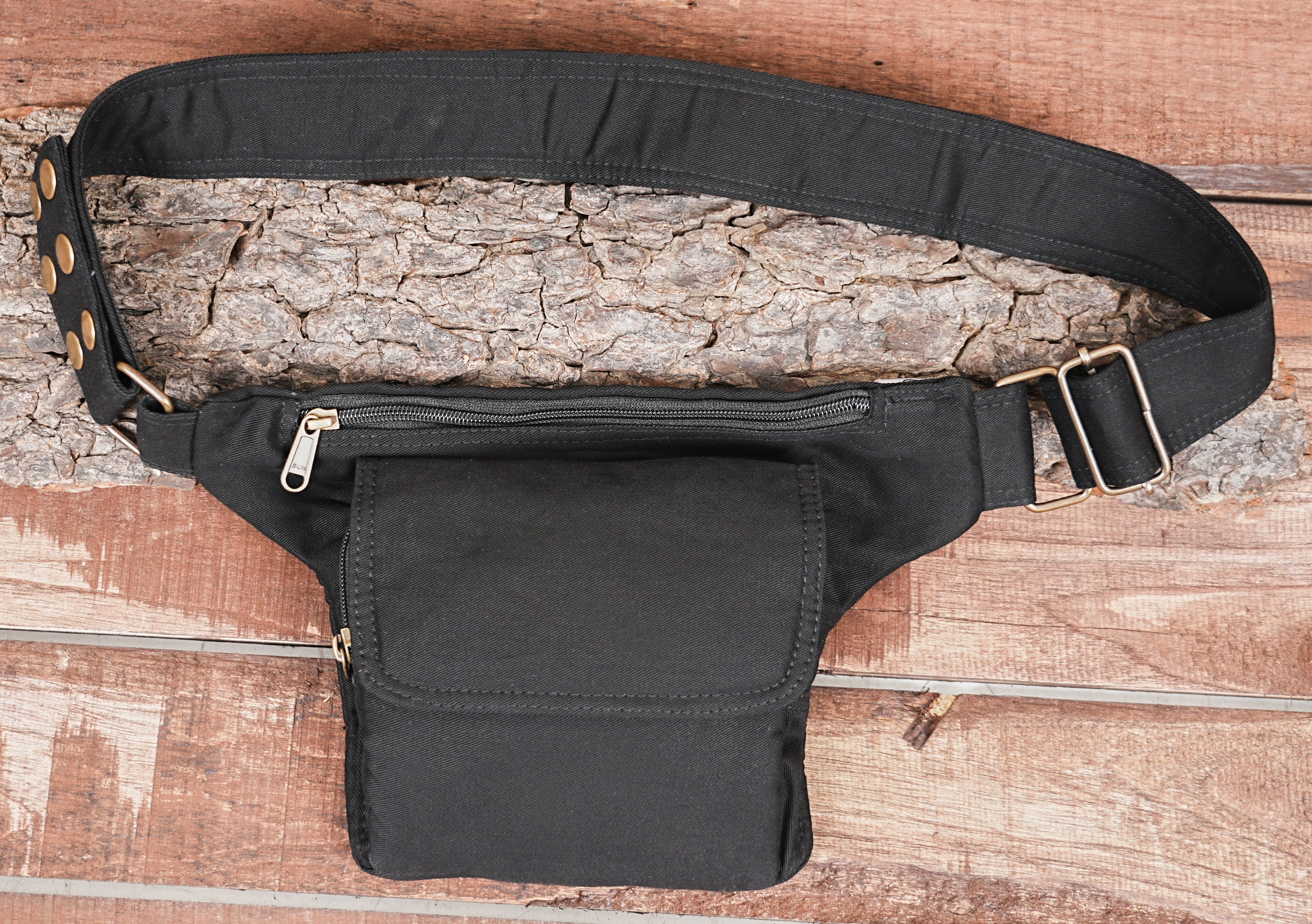 Cotton Adjustable Waist Belt with Multiple Storage Options 50% Off worldwide free shipping.