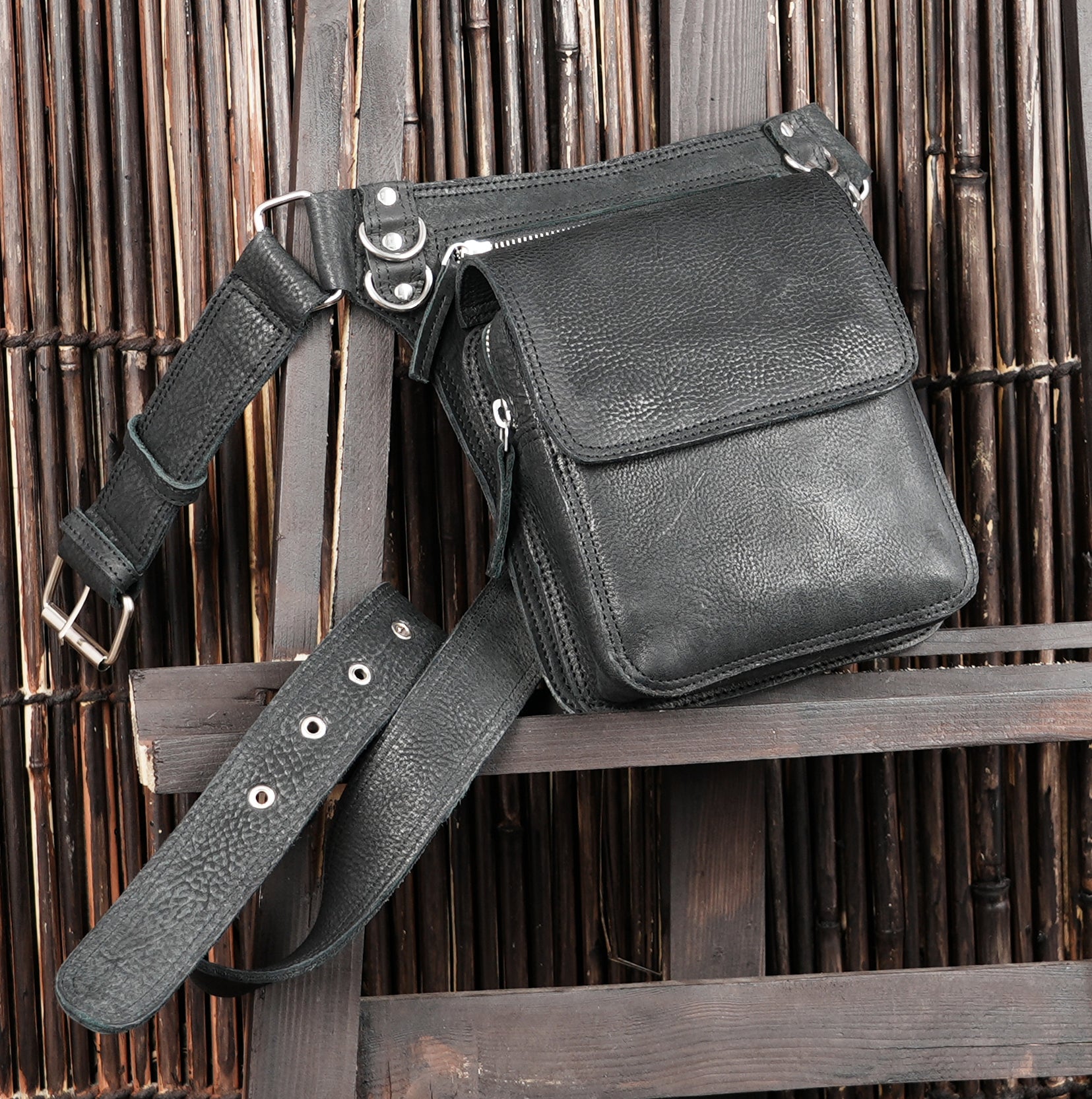 leather waist pack everyday use