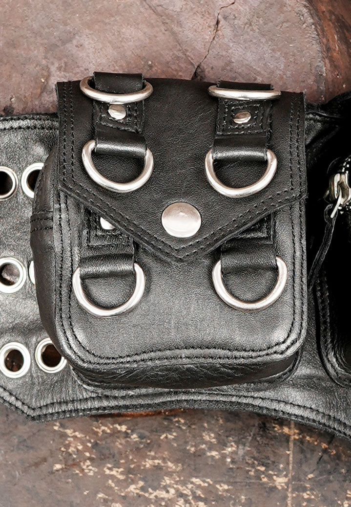 leather waist belt fashion accessory