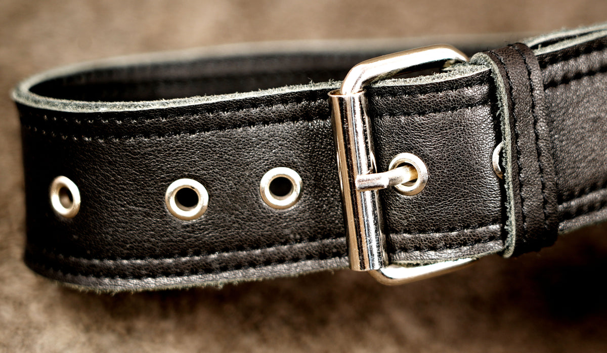 Handcrafted leather fanny pack with clean front flap