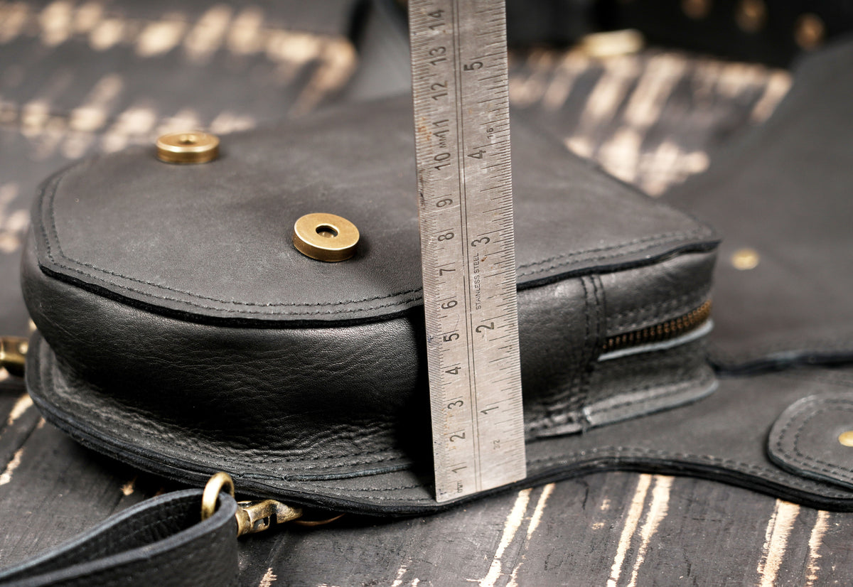 Handmade gothic leather thigh belt with unique design