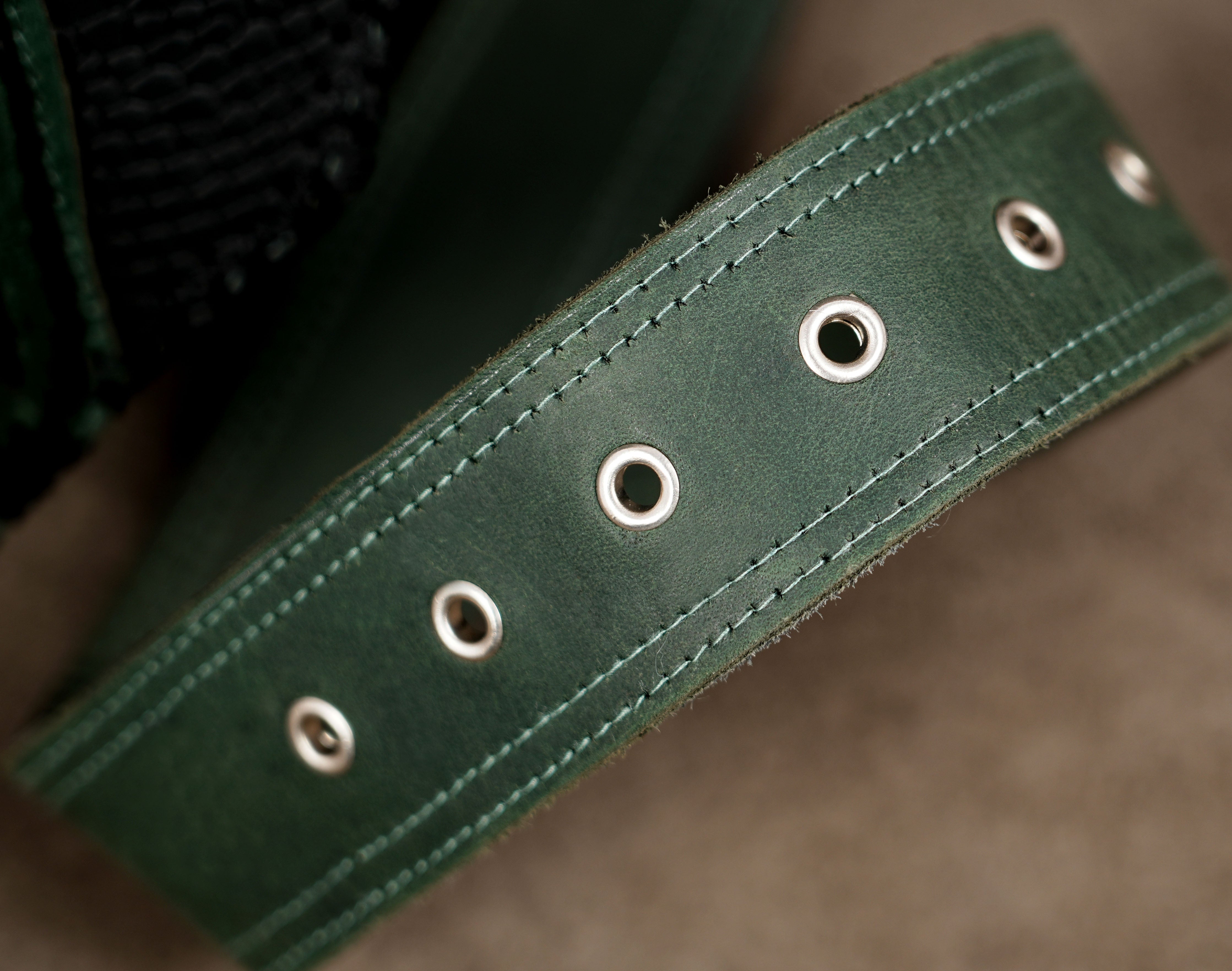 Hands-free leather hip bag for festivals and travel