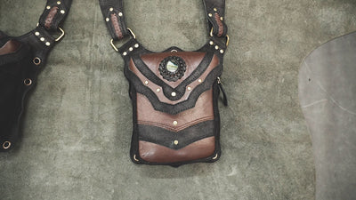 Handmade Leather Shoulder Holster for Men and Women